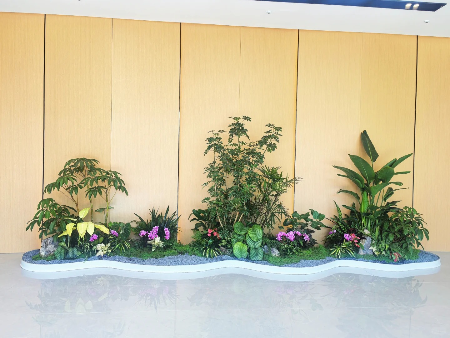 专业花木租摆,让宁波北仑更添生机